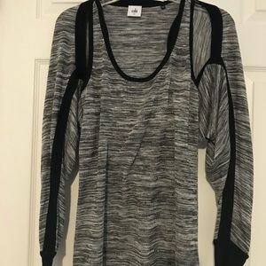 CAbi racerback tunic and shrug set